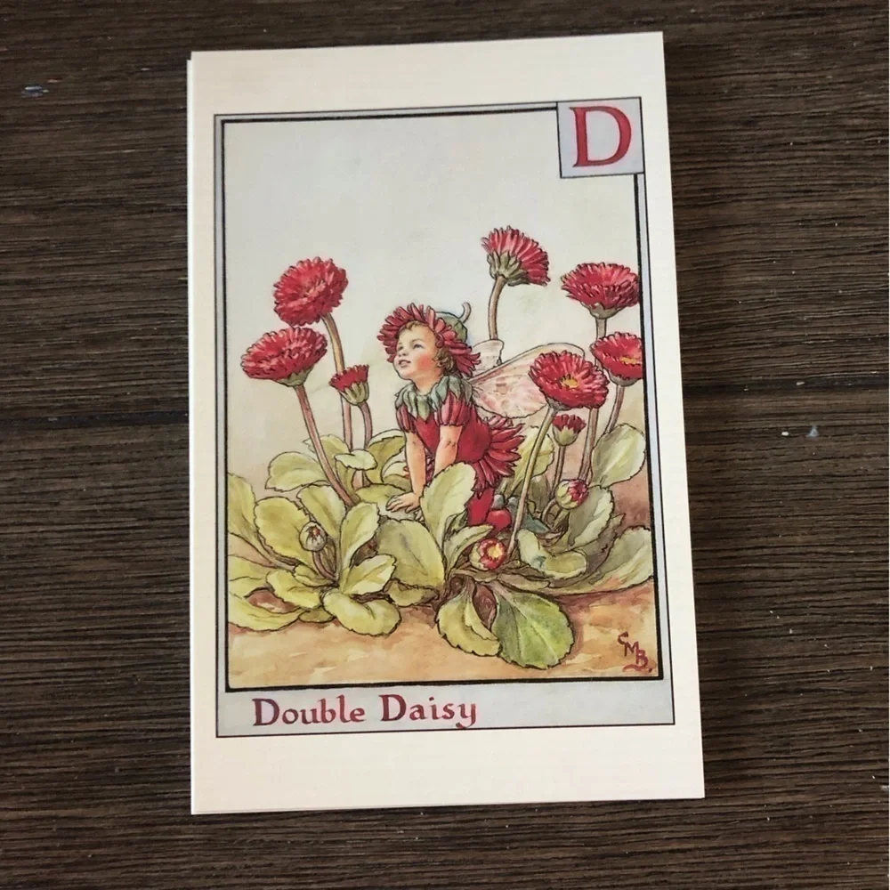 Garden Flower Fairies by: Cicely Mary Barker postcard set #9